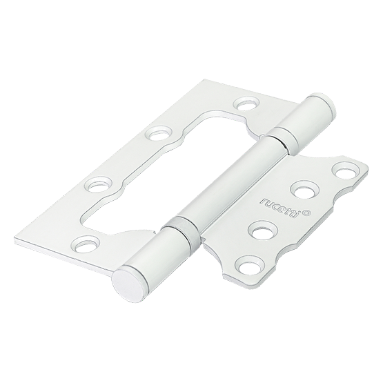 Петля универсальная без врезки "RFH - W", 100*75*2,5мм, "Белый"