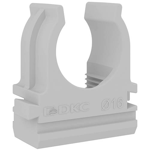 Держатель-клипса для монтажного пистолета, д.16мм, серый