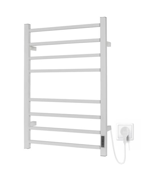 Электрический полотенцесушитель &quot;I-Tech Rumba&quot; лесенка, 106Вт, размер: 530*700мм белый глянц., таймер, прав.