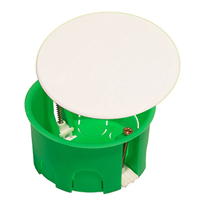 Коробка распределительная "Hegel" для скрытой проводки под гипсокартон, d-86мм, h-45мм