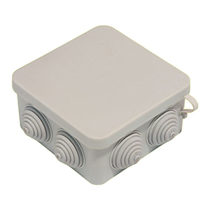 Коробка распределительная &quot;Hegel&quot; для открытой проводки, 100*100*50мм, IP55