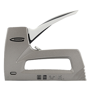 Степлер "Gross" мебельный алюминиевый корпус, регулировка удара