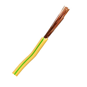 Провод медный ПуГВ (ПВ-3) 16,0мм2 желто-зеленый (Технические условия)
