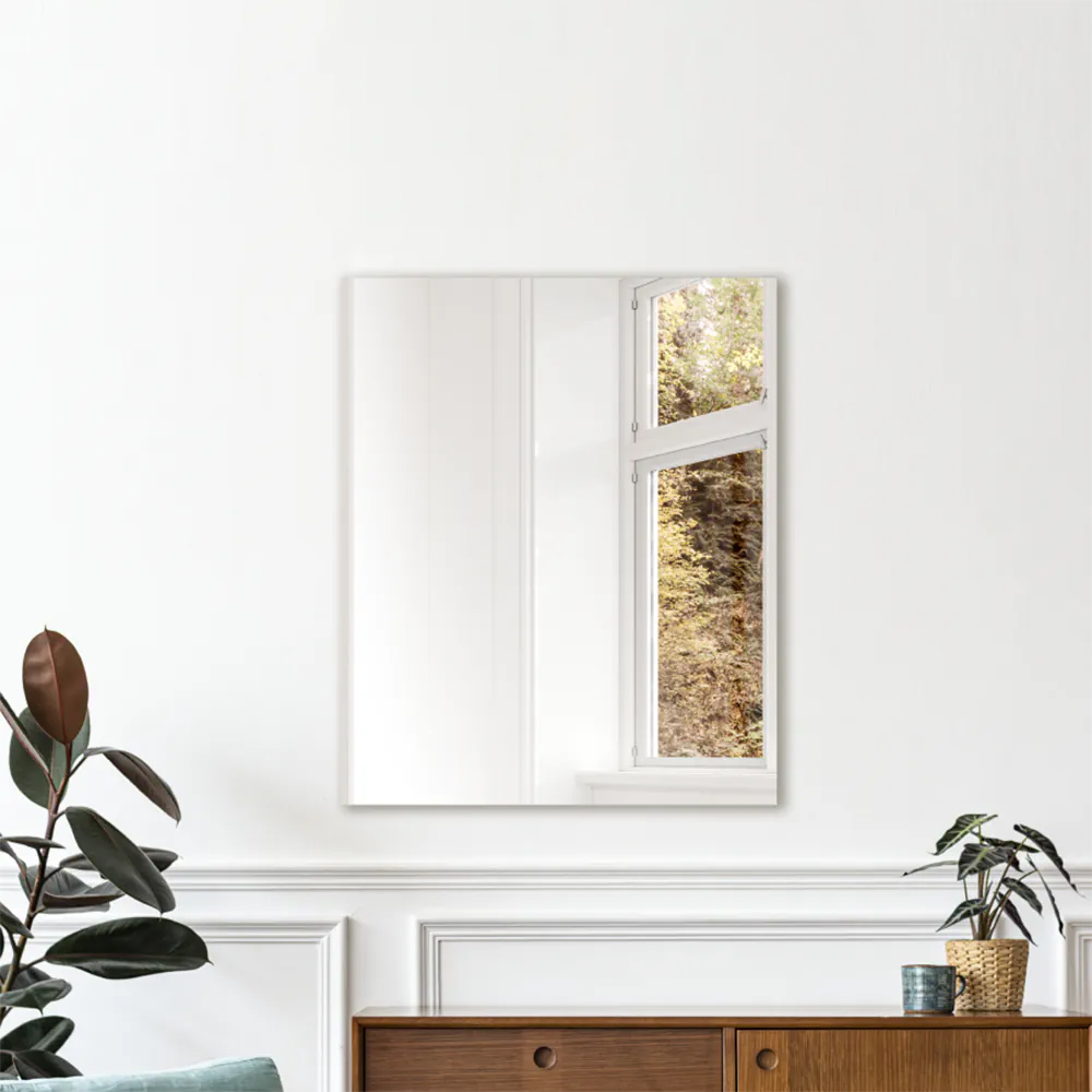 Зеркало 500*600мм, без полки, с кромкой