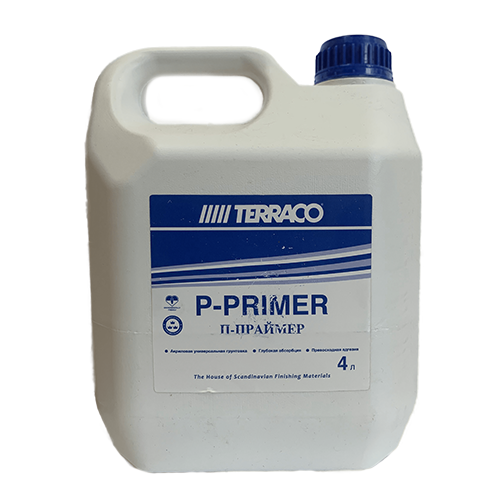 Грунт универсальный "П-Праймер", 4л Террако Хабаровск
