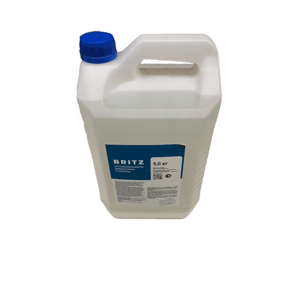 Раствор воднозащитный по дереву "Огнебиозащита Il" бесцветная, 5кг LKM