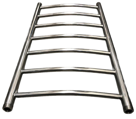 Полотенцесушитель лесенка "Aquattro", дуговая П7," 600*400мм