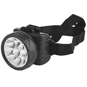 Фонарь налобный аккумуляторный "ЭРА TG9" 4V0.9Ah, 9LED, ЗУ 220V