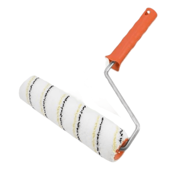 Валик 240мм, микрофибра, ворс 9мм, ролик d=42мм, ручка d=8мм, Decor