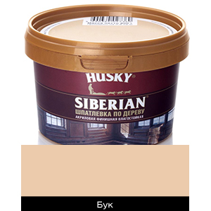 Шпатлевка акриловая по дереву "HUSKY ", Бук 0,8кг