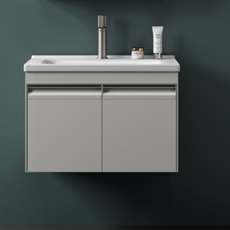 Тумба с умывальником Solomon SK602-60, серый, 600мм