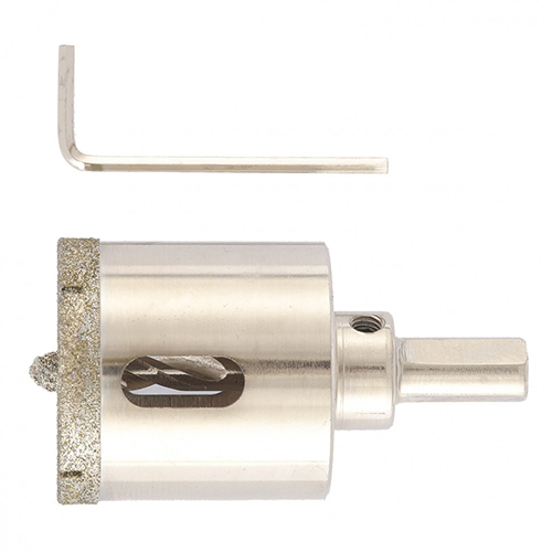 Коронка алмазная по керамограниту "Matrix"45*67мм, 3-х гранный хвостовик