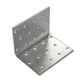 Уголок крепёжный перфорированный равносторонний 60*60*80мм