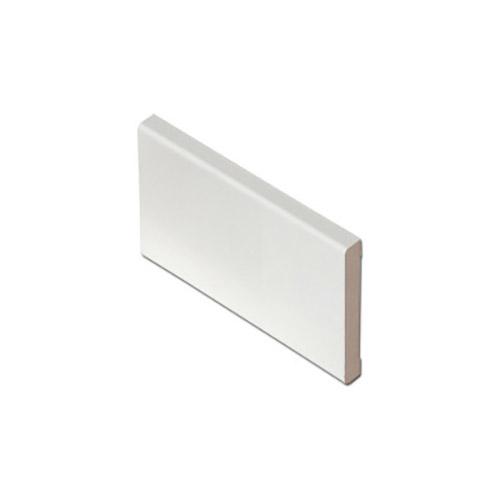 Наличник дверной плоский, 70*2150мм, телескопический , ПВХ глянец, "Белый"Дубрава-Сибирь