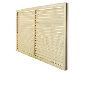 Радиаторная решетка 1200*600, "Слоновая кость"