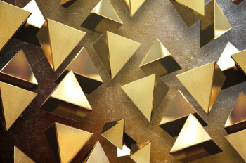 Фотопанно "Золотые пирамиды T-113" , 3000*2700мм