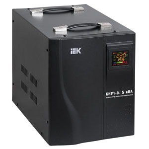 Стабилизатор напряжения, переносной, электронный СНР1-0-5 кВа "ИЭК"