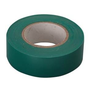 Изолента ПВХ "Зубр" зеленая, 19мм*20м