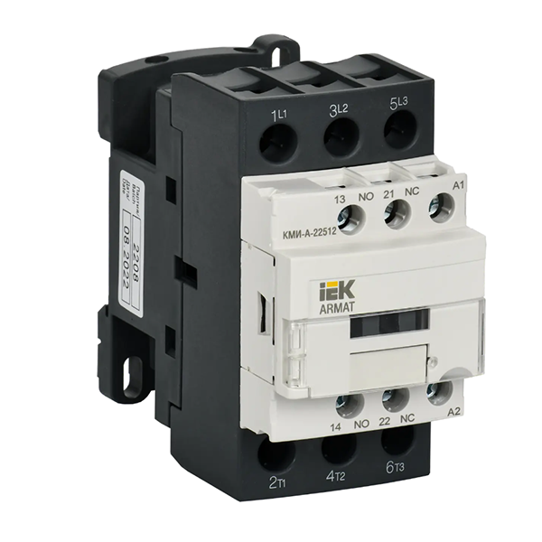 Контактор ARMAT КМИ-A 22512 LC1D 25А 400В/АСЗ 1НО/1НЗ (1/50) "ИЭК"