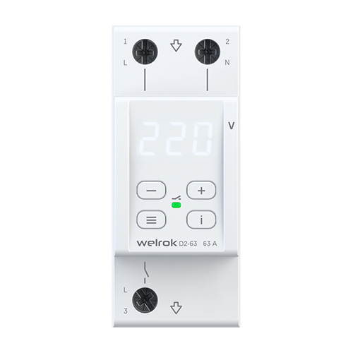 Реле напряжения "Welrok" D2-63