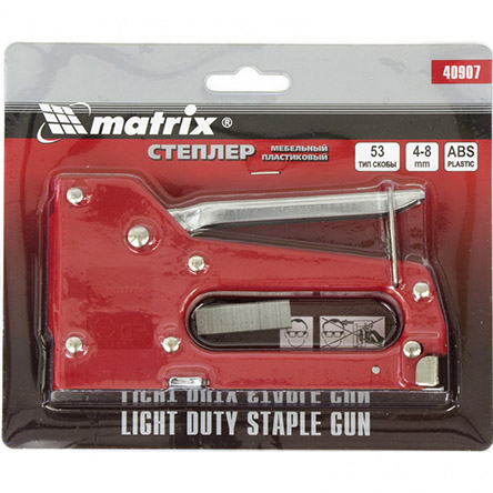 Степлер "Matrix" мебельный пластиковый