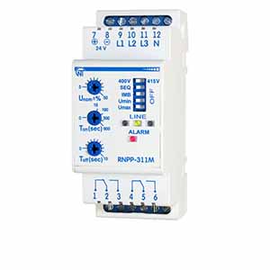 Реле напряжения трёхфазное, перекоса и последовательности фаз РНПП-311М