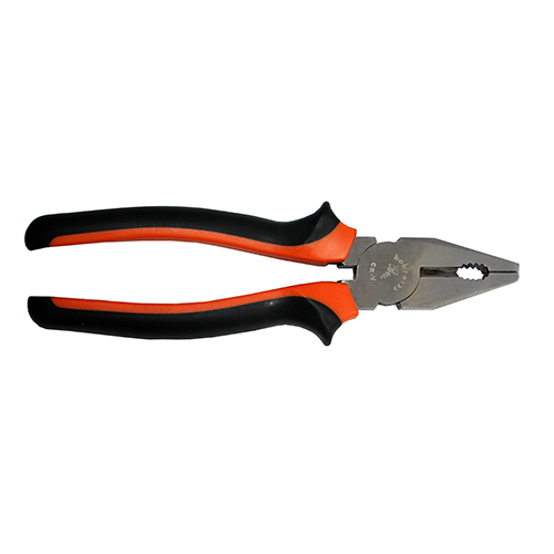 Плоскогубцы "Bohrer" Мастер 200мм универсальные, 2-х компонентная рукоятка