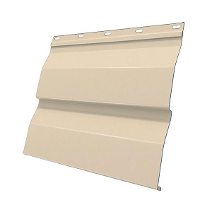 Сайдинг корабельная доска, 3800*250мм, бежевый