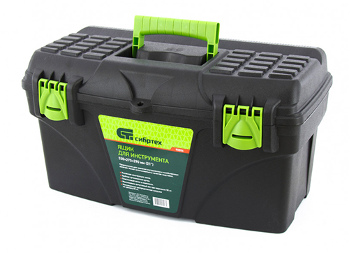Ящик "Сибртех" для инструмента пластиковый, 530*275*290мм, 21"
