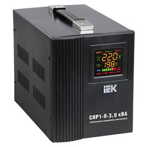 Стабилизатор напряжения, переносной, электронный СНР1-0-3 кВа "ИЭК"