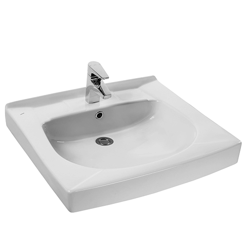 Умывальник на стиральную машину "Пилот-60" с 1-отверст. белый без пьедестала