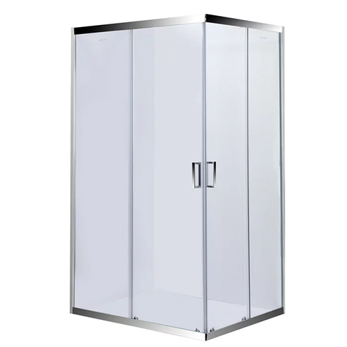 Душевое ограждение "GF-046S", 1200*900*1950мм, размер под поддон, серебристый  профиль, стекло 6мм