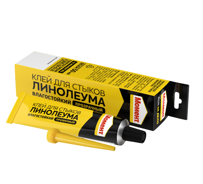 Клей для стыков линолеума  "Момент", 50г