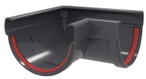 Угловой элемент 90° "Графит" "Grand Line"