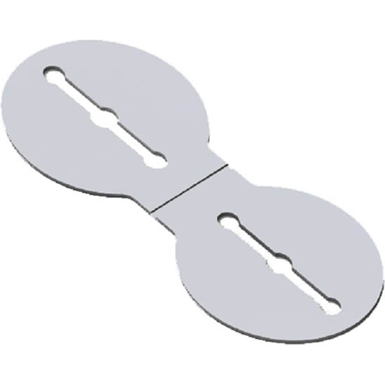 Система выравнивания плитки "Decor", планка универсальная, 20шт/уп