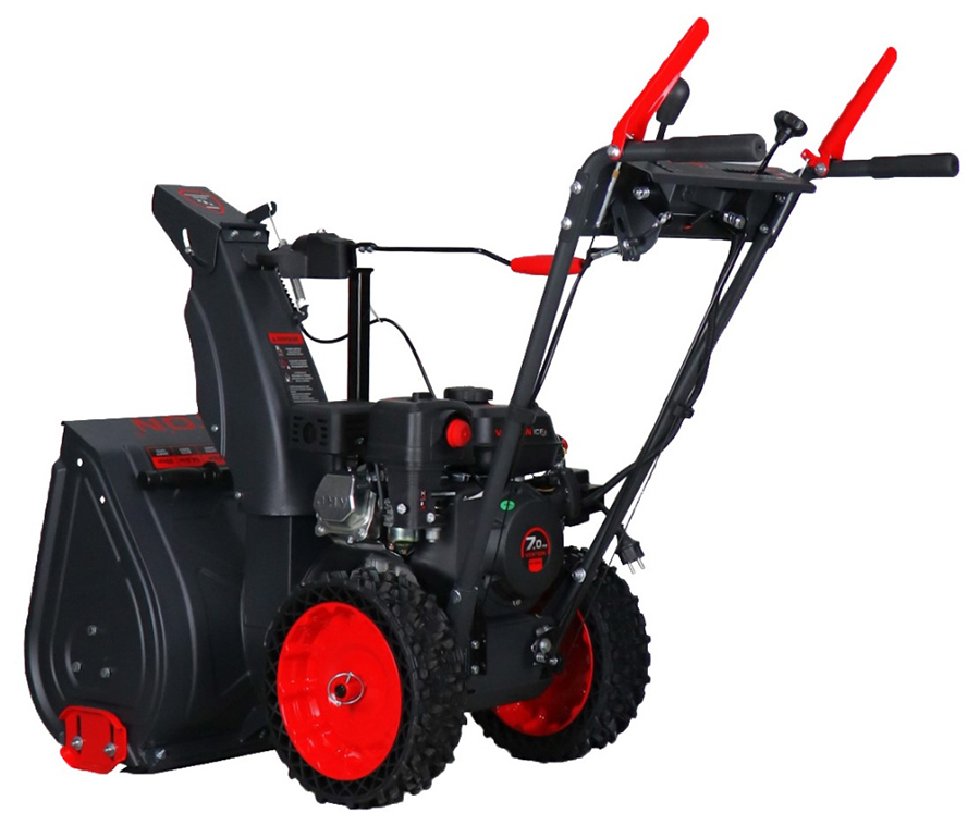 Снегоуборщик бензиновый колесный Ice SB-762MLE 212см3, 7л/с, 6 вперёд, 2 назад "Verton"