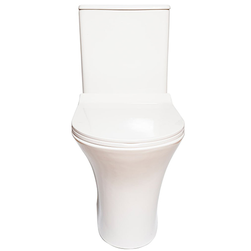 Унитаз-компакт "ZM" горизонтальный выпуск, нижняя подводка "1229" с крышкой мультилифт, торнадо