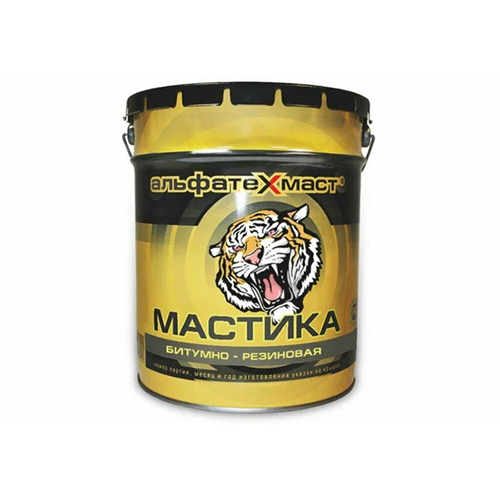 Мастика битумно-резиновая "Альфа ТехМаст", 18кг