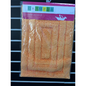 Коврик Grampus 45*65, микрофибра, оранжевый GR-5001G