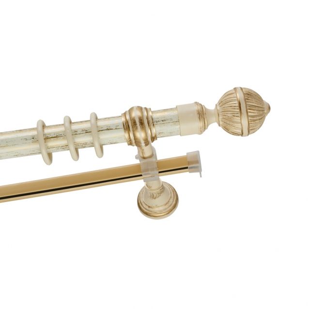 Карниз Prima "Слоновая кость" , м/п, 28мм, 1600мм