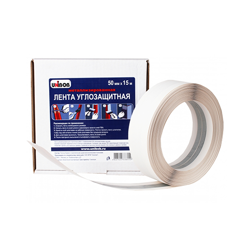 Лента "UNIBOB" Лента бандажная углоформирующая 50мм*30м!!!