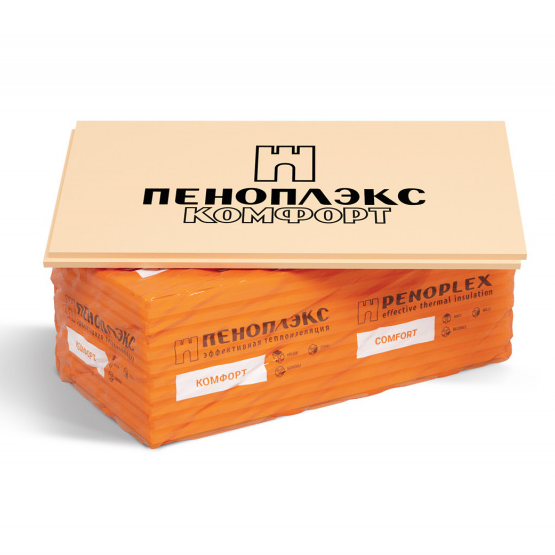 Экструдированный пенополистирол "Пеноплэкс Комфорт" 1185*585*30мм, 0,6932м2, 0,0208м3