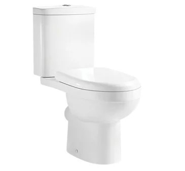 Унитаз-компакт "Golden Frog MFZ-1009D" прямой выпуск, нижняя подводка белый с крышкой мультилифт