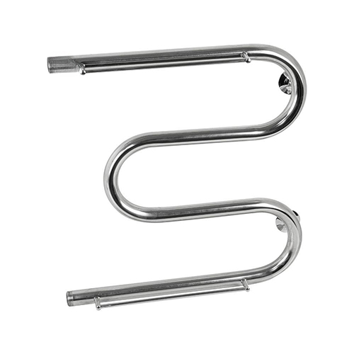 Полотенцесушитель М-образный "Aquattro" М 500*600мм нержавеющий, 1" с полочкой