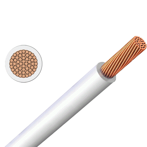 Провод медный ПуГВ нг-LS (ПВ-3) 25,0мм2 белый (Гост)