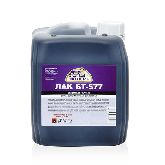 Лак битумный "Эксперт", 3л