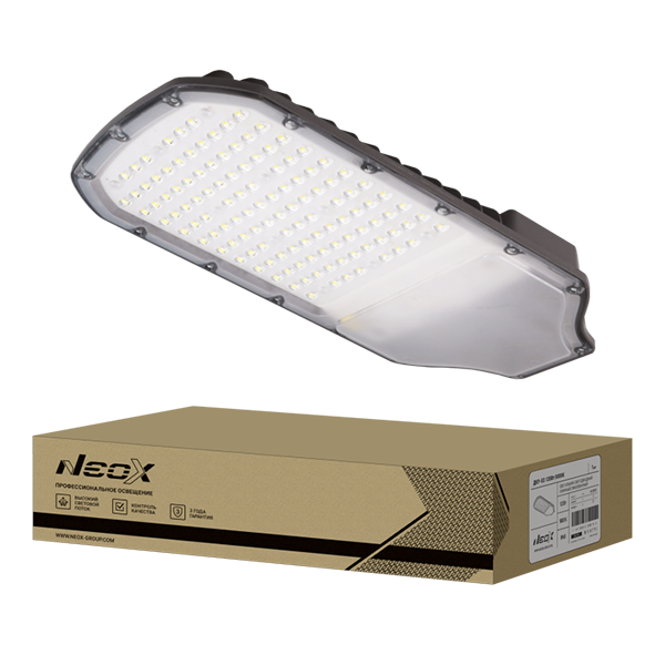 Светильник светодиодный консольный ДКУ-03, 120Вт, 220В, 5000K IP65, 16800Лм "NEOX"