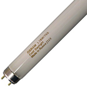 Лампа люминесцентная &quot;Osram&quot; L18/765, G13, 6500K, 1050Лм, d26*590
