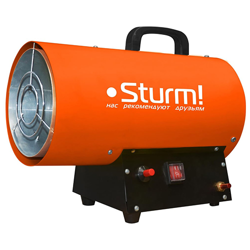 Пушка тепловая газовая GH91301V 20-30кВт, производ. 720м3/час, расход топ. 2,18кг/ч, прямой нагрев, &quot;Sturm!&quot;