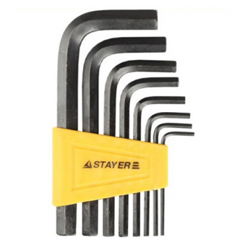 Набор ключей "Stayer" имбусовых "Standard" 2,0-10мм, 8шт